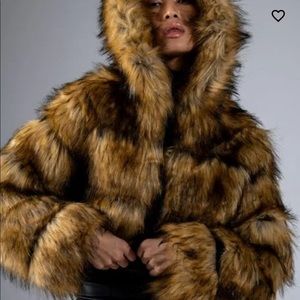 Akira Gracelle Faux Fur Coat